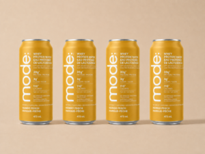 Mango Peach Whey Protein Water